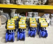 VAN BI THÉP WCB MẶT BÍCH PN16 KHÍ NÉN DN50