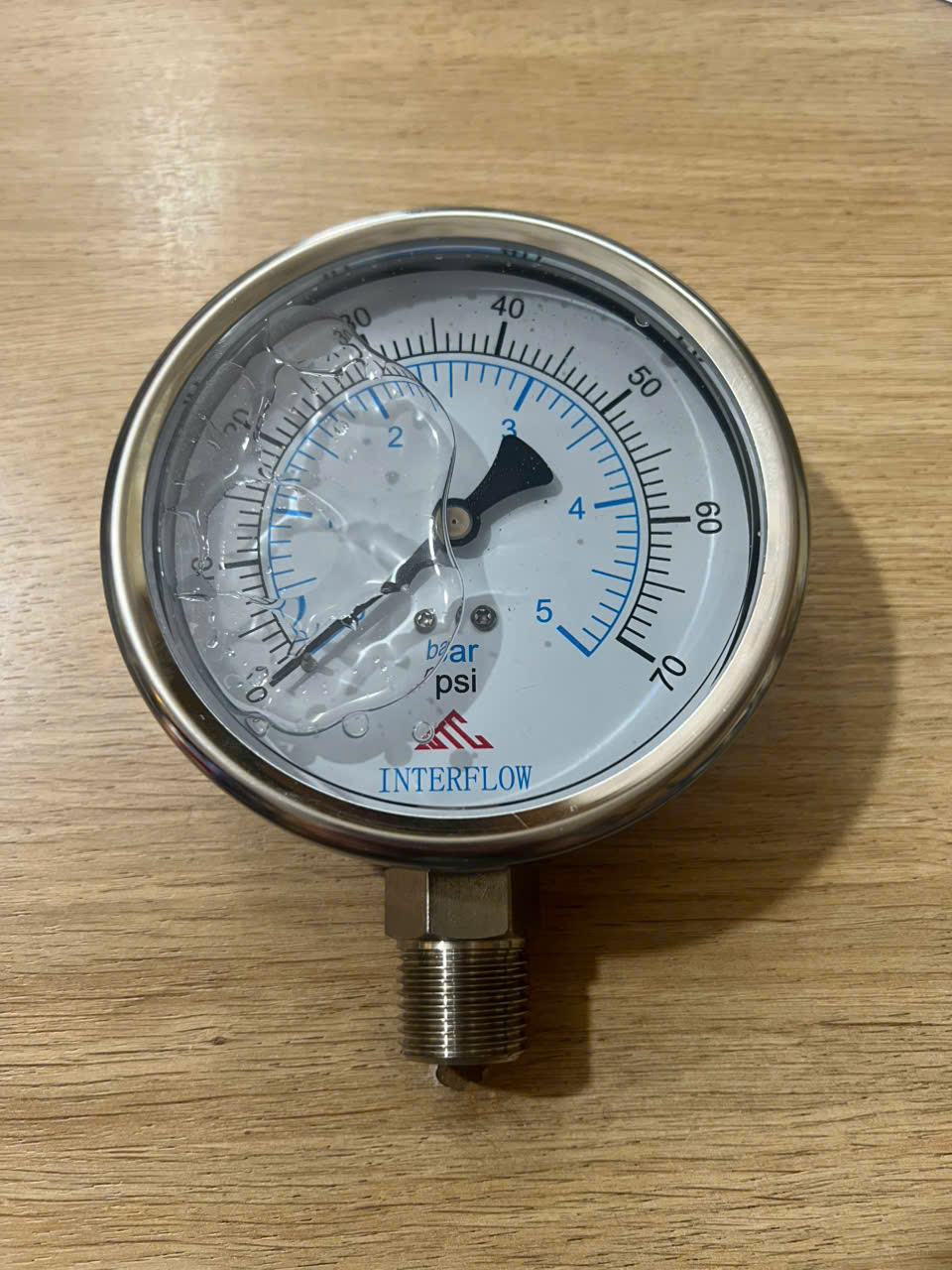 ĐỒNG HỒ ÁP SUẤT VỎ INOX INTERELOW