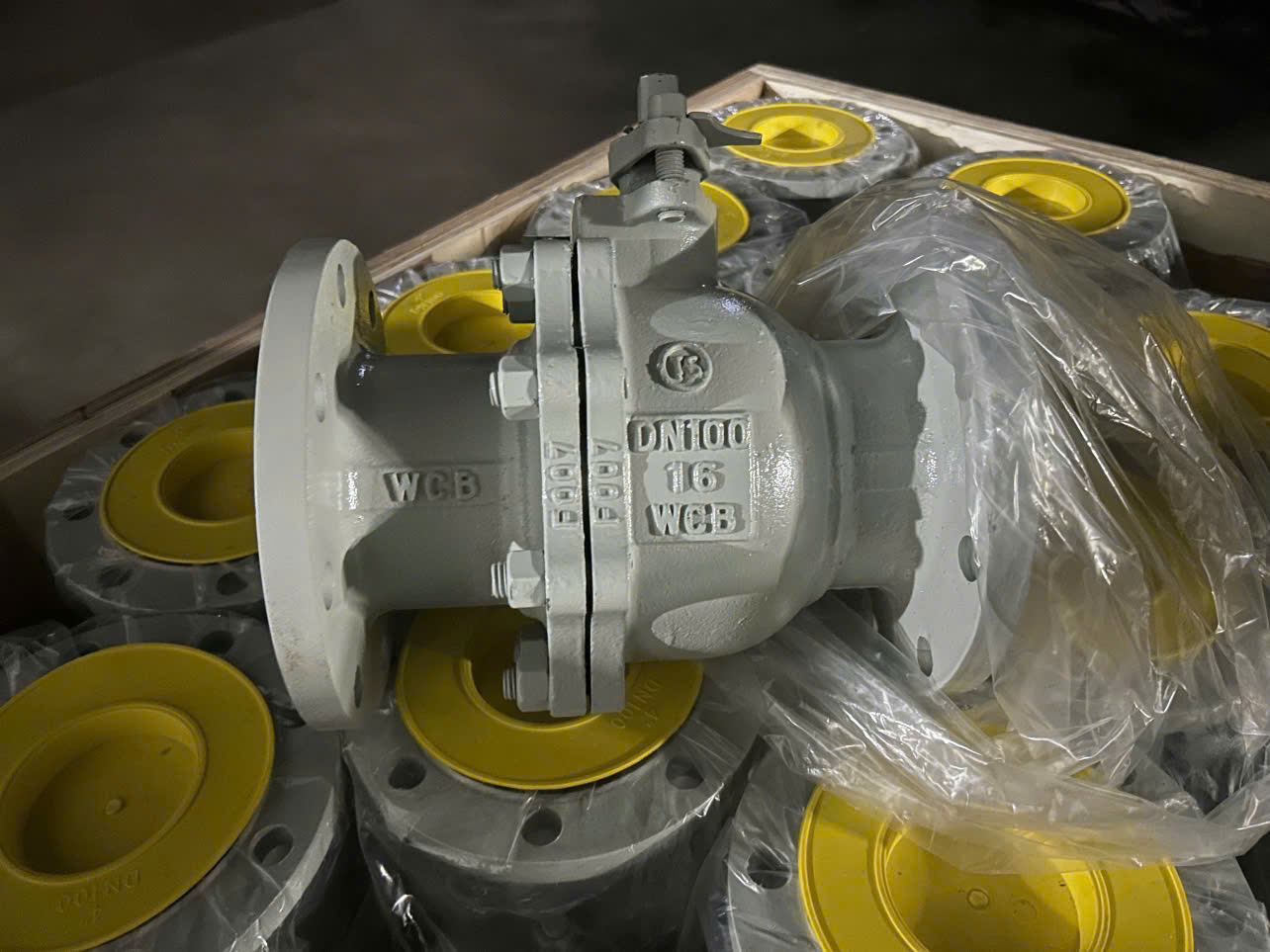 VAN BI THÉP WCB MẶT BÍCH PN16 Q41F-16C