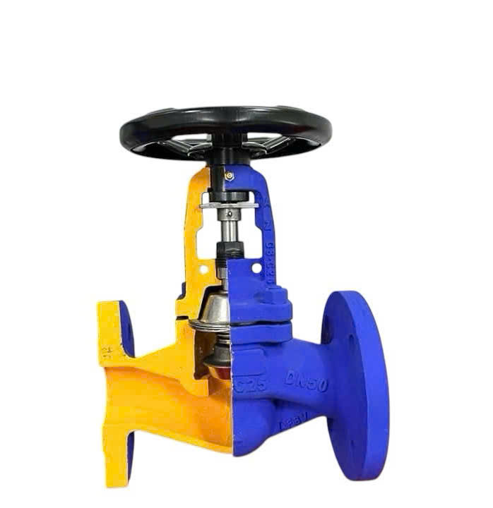 VAN CẦU HƠI BELLOW MẶT BÍCH PN16