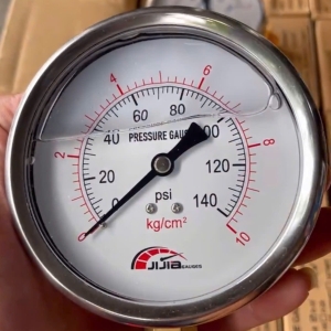 ĐỒNG HỒ ÁP SUẤT JIJIA MẶT DẦU