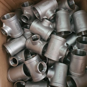 TÊ INOX 304 NỐI REN TRONG
