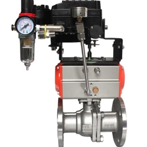 VAN BI INOX 304 MẶT BÍCH KST KHÍ NÉN