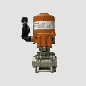 VAN BI INOX 3 MẢNH ĐÓNG MỞ ĐIỆN