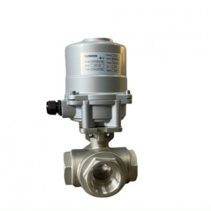 Van bi inox 3 ngả đóng mở điện