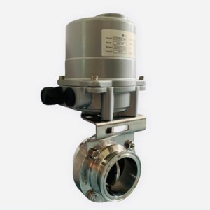 Van bướm inox 316 vi sinh điện