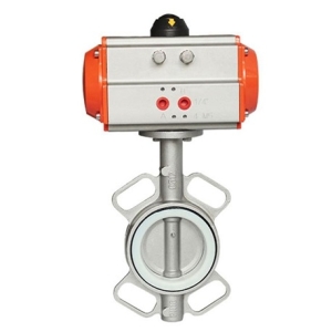 VAN BƯỚM INOX 304 KST KHÍ NÉN