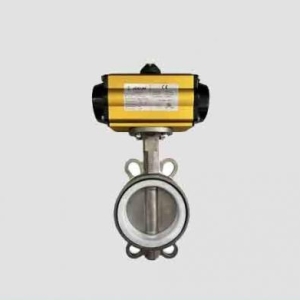 VAN BƯỚM INOX RON PTFE KHÍ NÉN