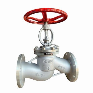 VAN CẦU HƠI INOX 304 MẶT BÍCH PN16 DN250