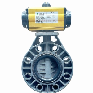 VAN BƯỚM NHỰA UPVC ĐIỀU KHIỂN KHÍ NÉN ON-OFF JOEUN