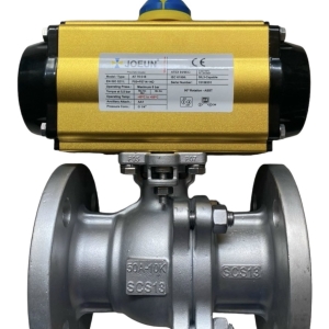 Van bi inox điều khiển khí nén 