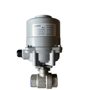 Van bi 2pc inox đóng mở điện 