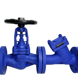 VAN CẦU HƠI THÉP PN16