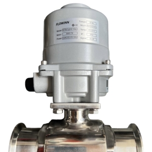 VAN BI 2 PC INOX VI SINH NỐI CLAMP ĐIỆN FLOWINN